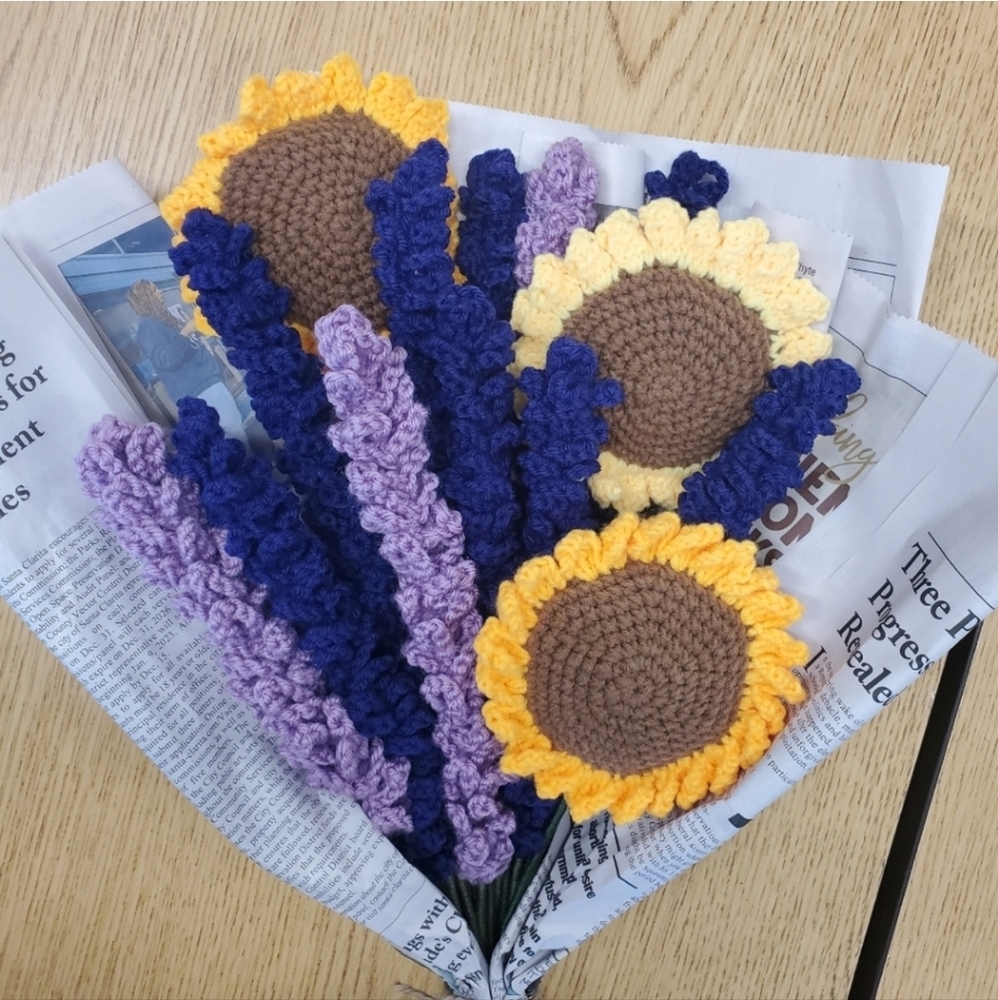 Forever flowers crochet flowers boutique. New packaging !